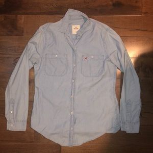 Jean button down